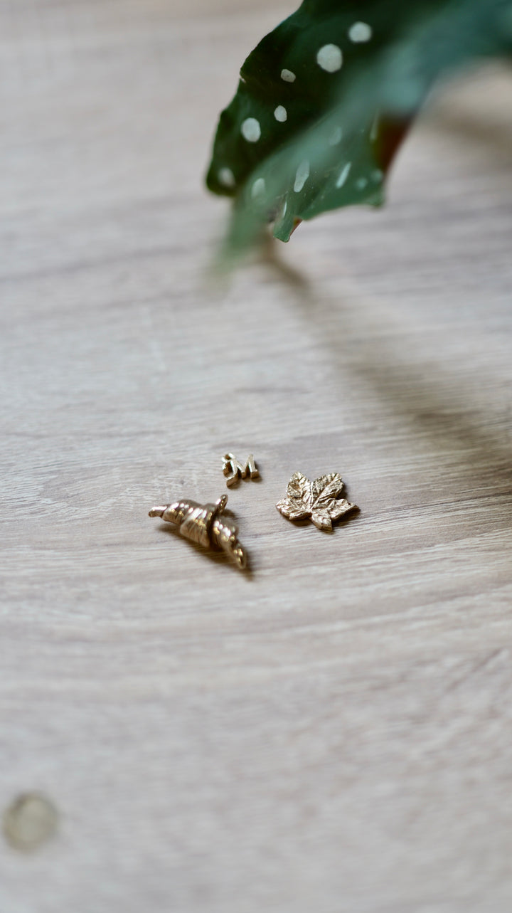 hotové výrobky z kurzu výroby šperkov technikou bronze clay